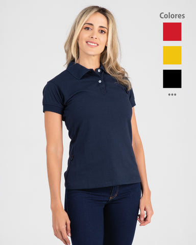 Camiseta Tipo Polo En Lacoste 27 Colores Para Mujer Ref: 080