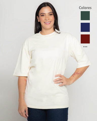 Camiseta Over Size Unisex 6 Colores Ref: 108