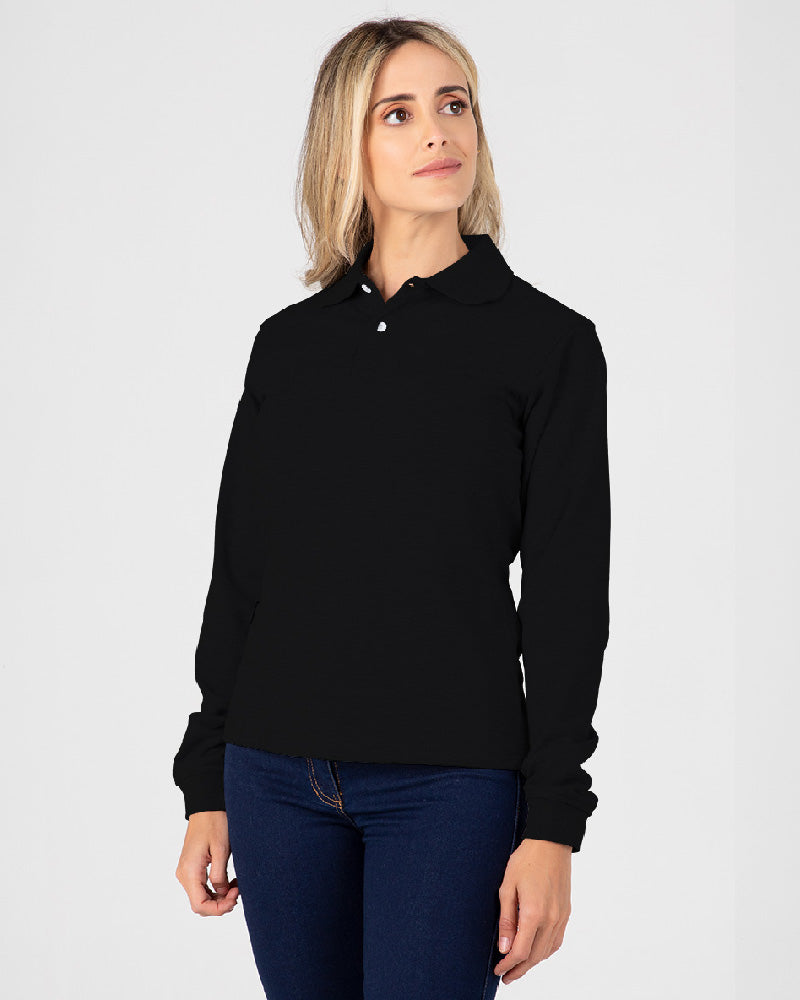 Camibuzo Tipo Polo En Lacoste Manga Larga Para Mujer 9 Colores Ref 08 Dotaciones Corporativas